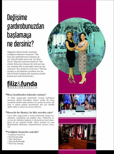 Filiz & Funda Gardırop Stil - Advertorial (S.1)