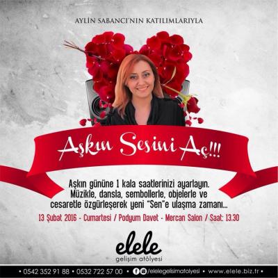 Elele Gelişim Atölyesi - Aşkın Sesini Aç